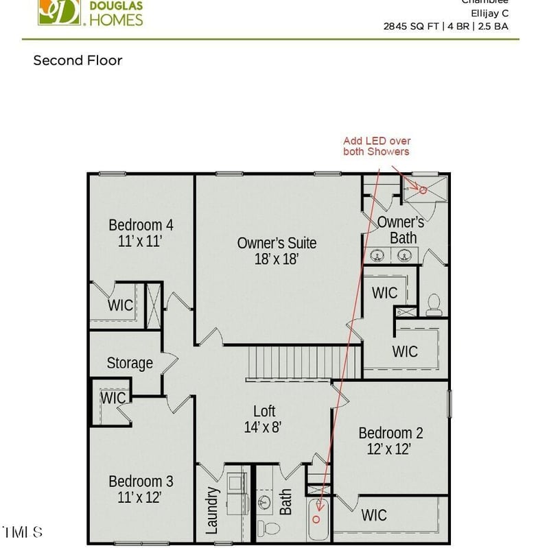 49 Olivia Crossing Ct #43, Four Oaks, NC 27524