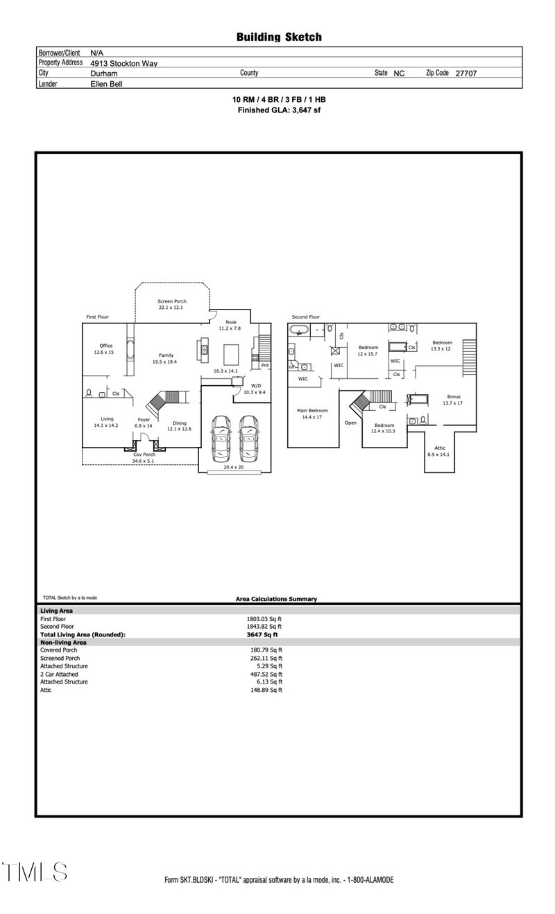 4913 Stockton Way, Durham, NC 27707