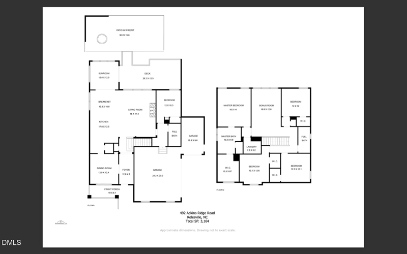 492 Adkins Ridge Rd, Rolesville, NC 27571