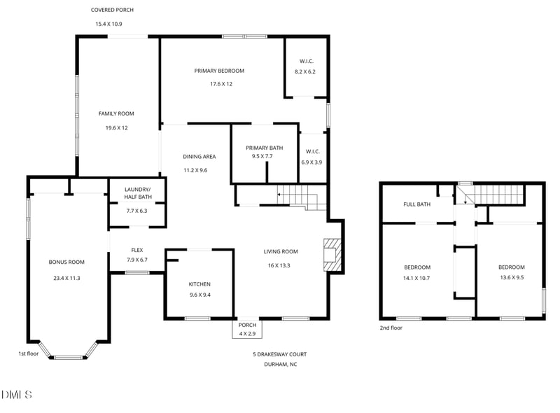 5 Drakesway Ct, Durham, NC 27713