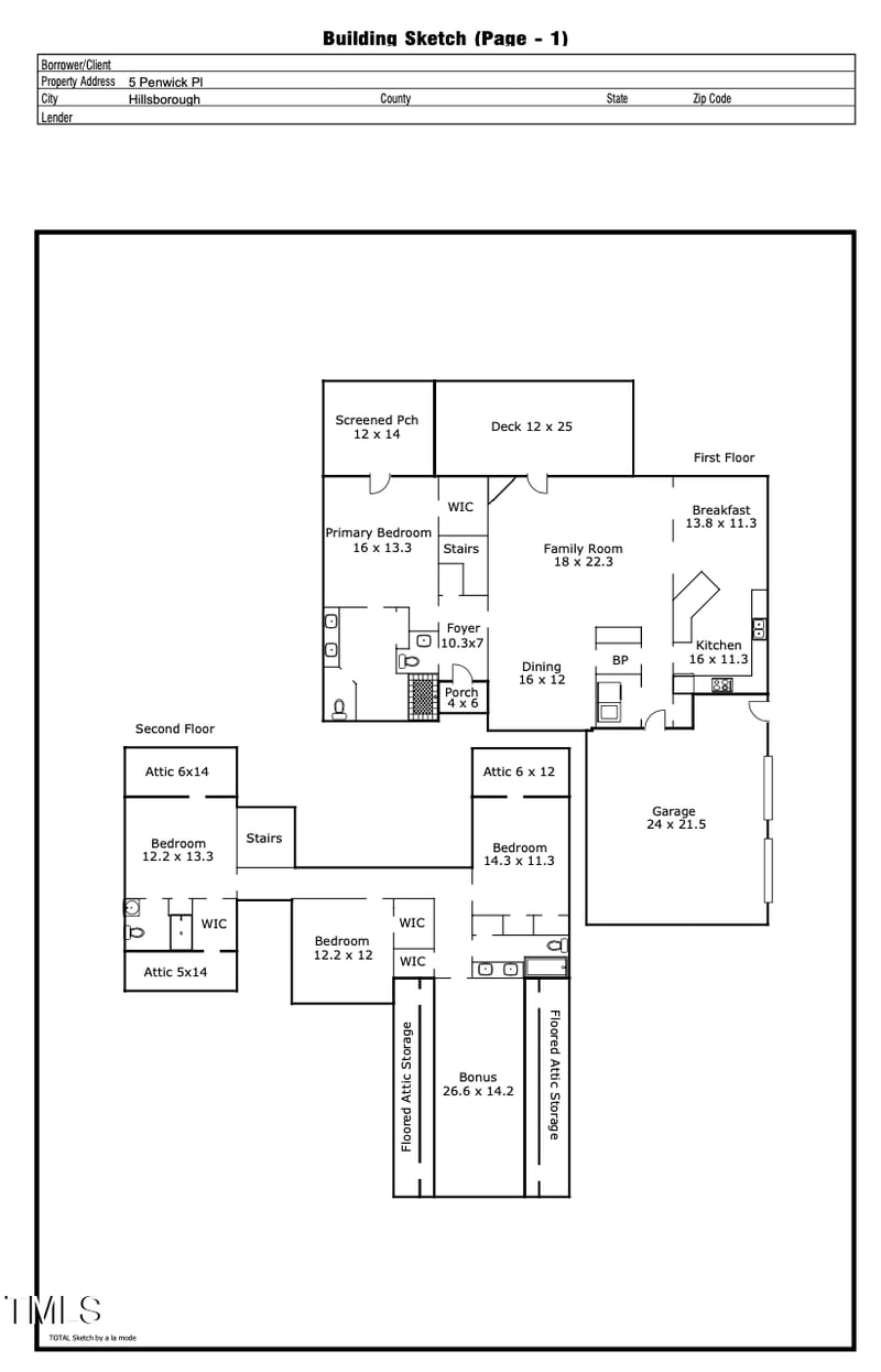 5 Penwick Pl, Hillsborough, NC 27278