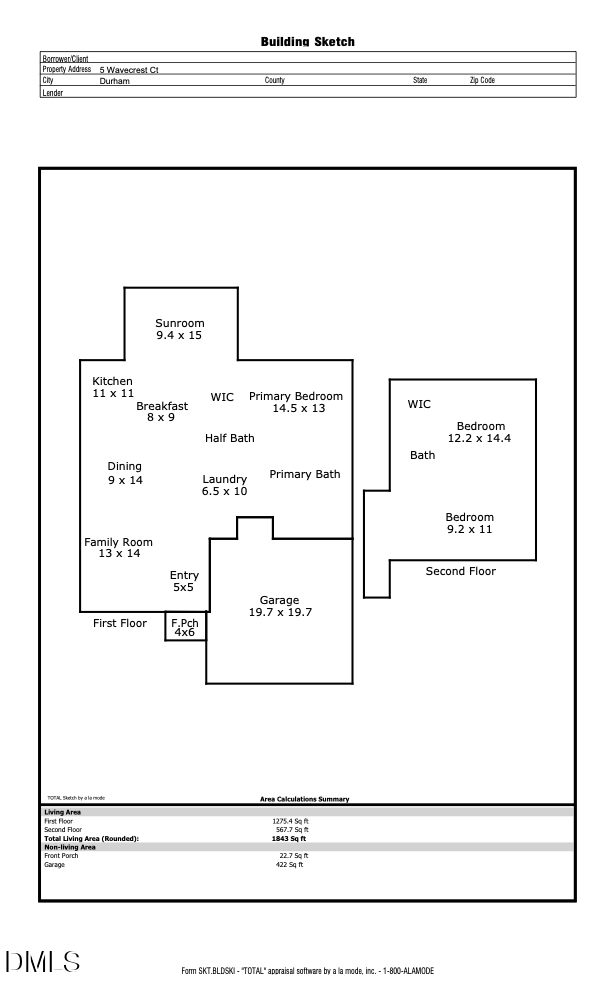 5 Wavecrest Ct, Durham, NC 27713