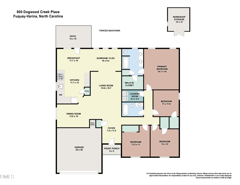 500 Dogwood Creek Pl, Fuquay Varina, NC 27526