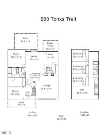 500 Tonks Trl, Holly Springs, NC 27540