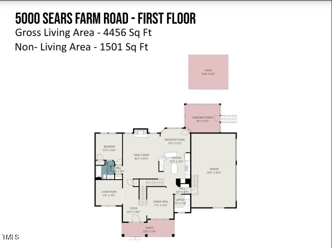 5000 Sears Farm Rd, Cary, NC 27519