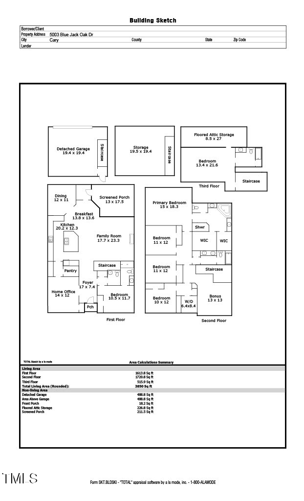 5003 Blue Jack Oak Dr, Cary, NC 27519