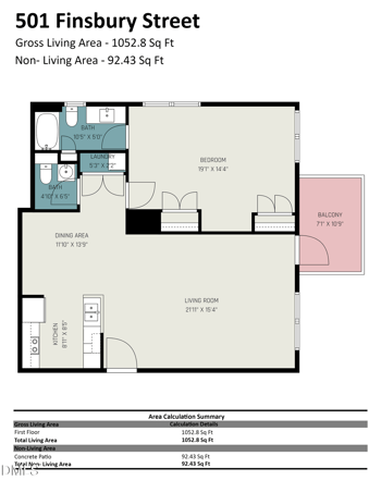 501 Finsbury St #Apt 201, Durham, NC 27703