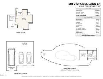 501 Vista Del Lago Ln, Wake Forest, NC 27587