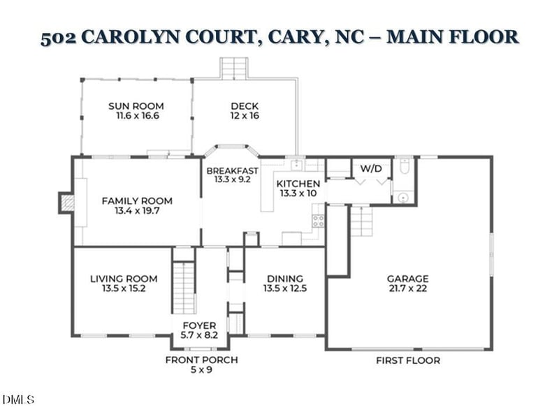 502 Carolyn Ct, Cary, NC 27511