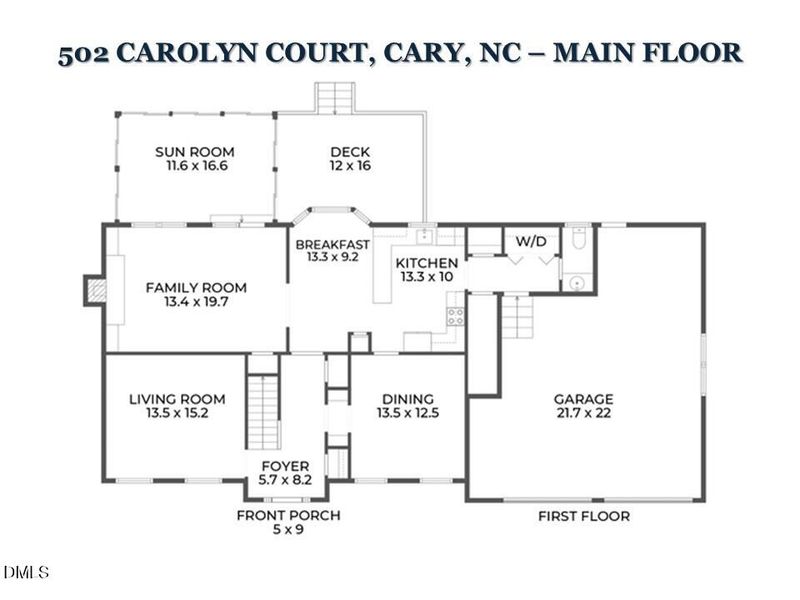 502 Carolyn Ct, Cary, NC 27511
