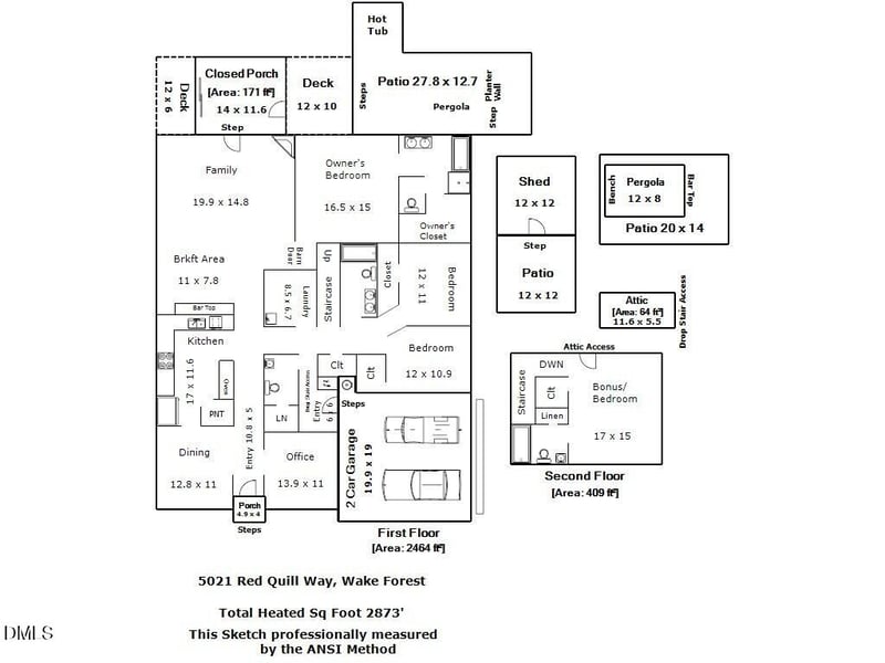 5021 Red Quill Way, Wake Forest, NC 27587