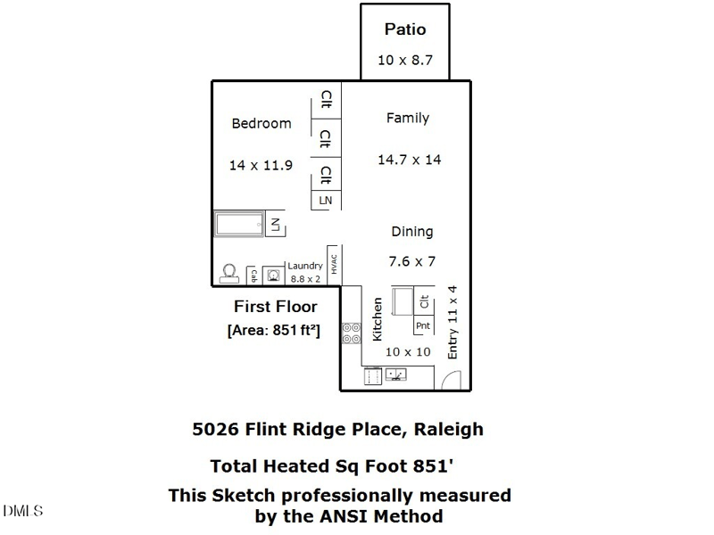 5026 Flint Ridge Pl, Raleigh, NC 27609