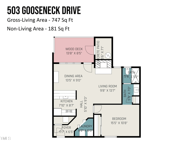 503 Gooseneck Dr #B4, Cary, NC 27513