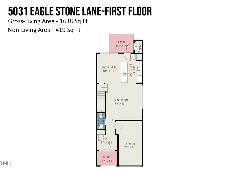 5031 Eagle Stone Ln, Raleigh, NC 27610