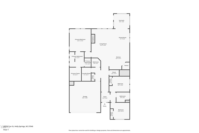 504 Darter St, Holly Springs, NC 27540