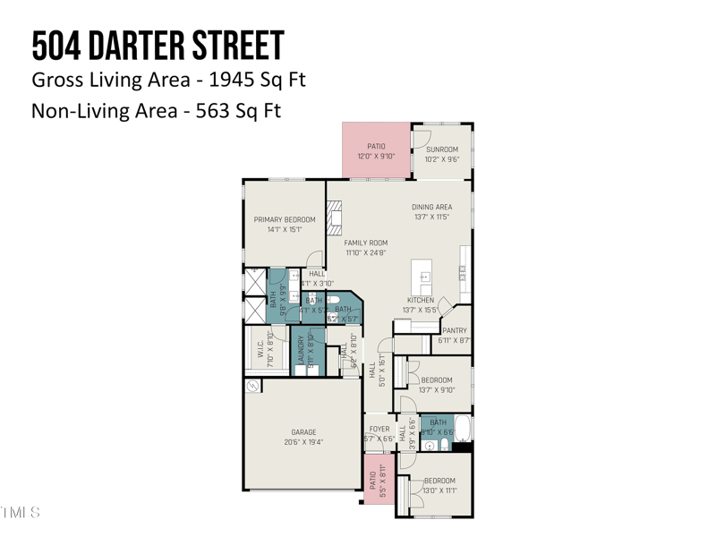 504 Darter St, Holly Springs, NC 27540