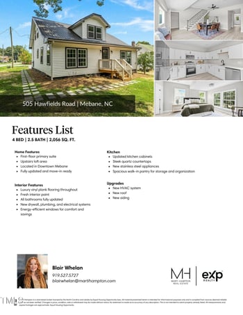 505 Hawfields Rd, Mebane, NC 27302