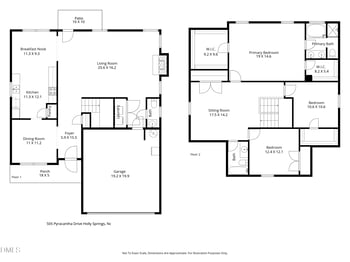 505 Pyracantha Dr, Holly Springs, NC 27540