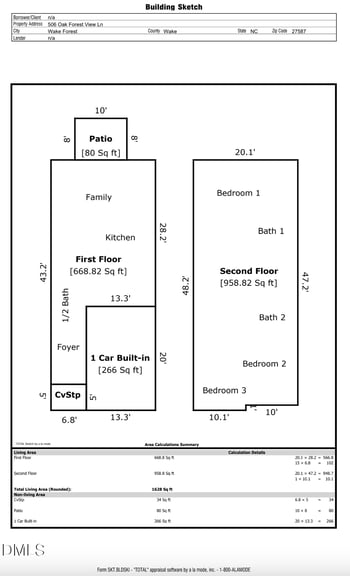 506 Oak Forest View Ln, Wake Forest, NC 27587