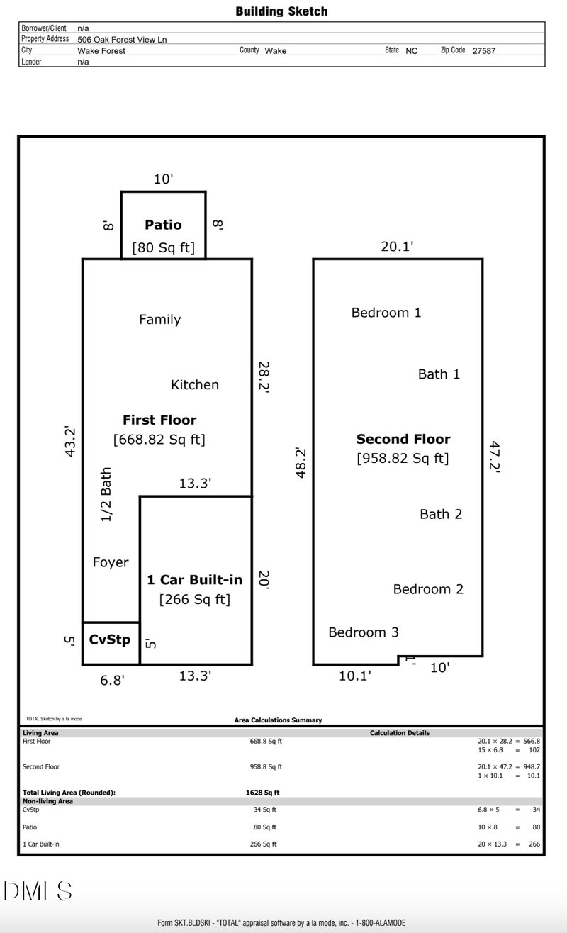 506 Oak Forest View Ln, Wake Forest, NC 27587