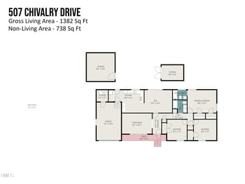507 Chivalry Dr, Durham, NC 27703