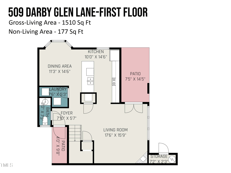 509 Darby Glen Ln, Durham, NC 27713