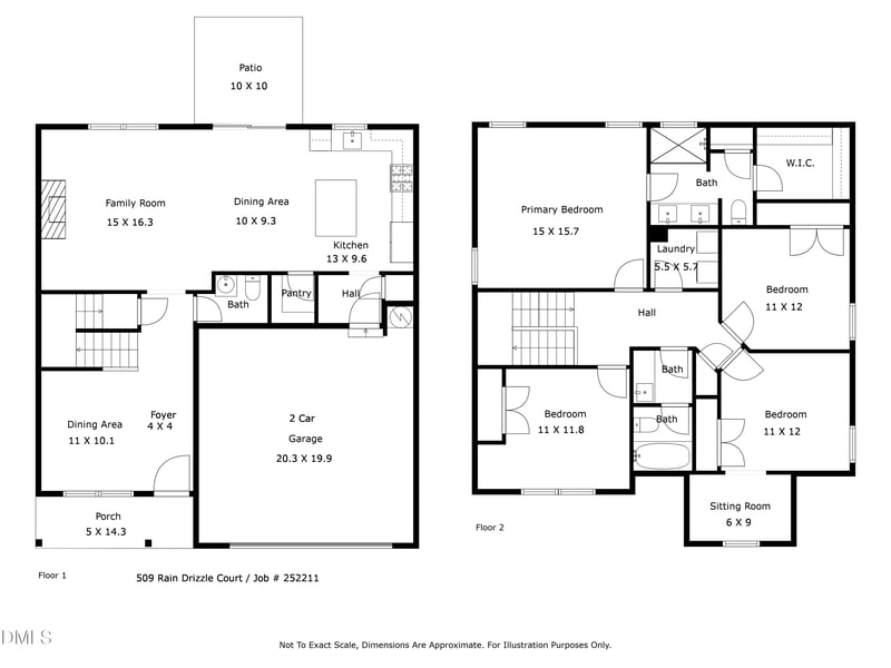 509 Rain Drizzle Ct, Wake Forest, NC 27587