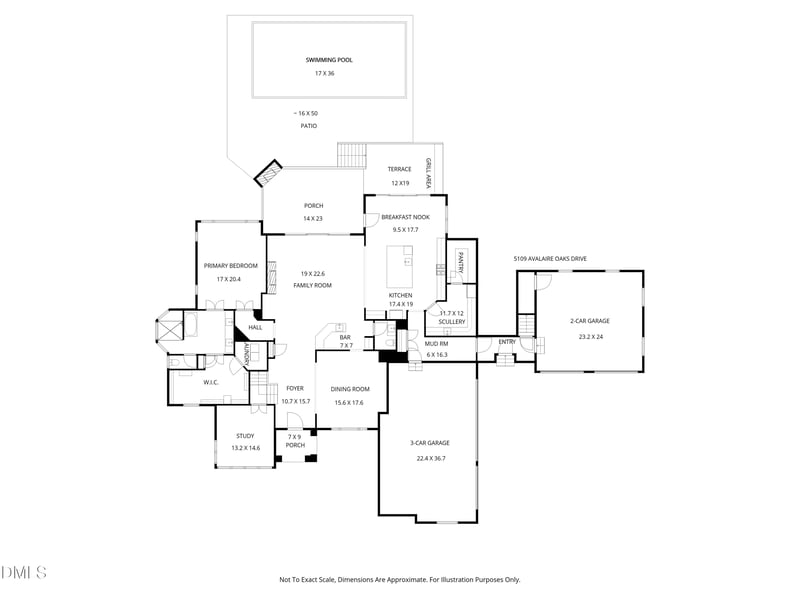5109 Avalaire Oaks Dr, Raleigh, NC 27614