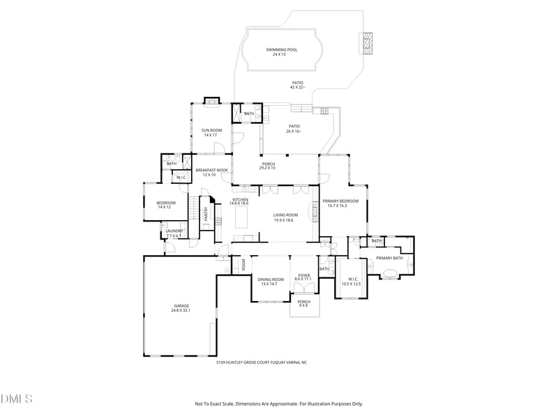 5109 Huntley Grove Ct, Fuquay Varina, NC 27526