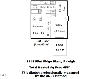 5118 Flint Ridge Pl, Raleigh, NC 27609