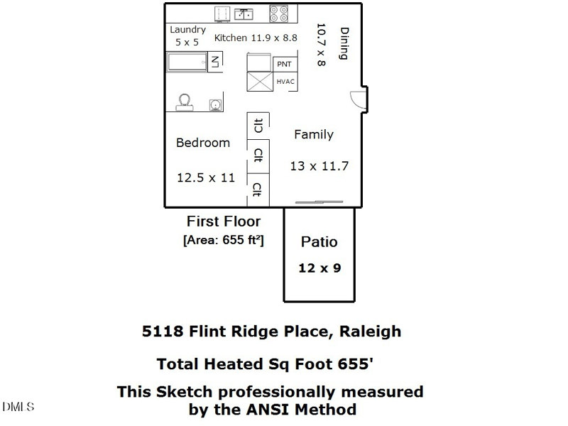 5118 Flint Ridge Pl, Raleigh, NC 27609