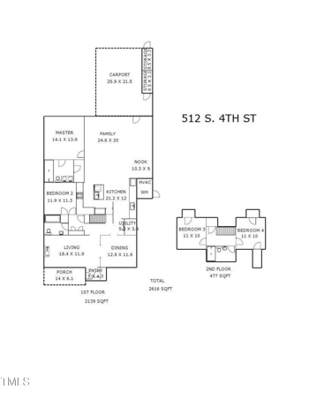 512 4th St, Smithfield, NC 27577