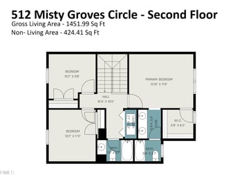 512 Misty Groves Cir, Morrisville, NC 27560