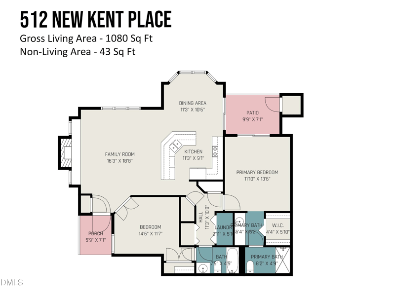 512 New Kent Pl, Cary, NC 27511