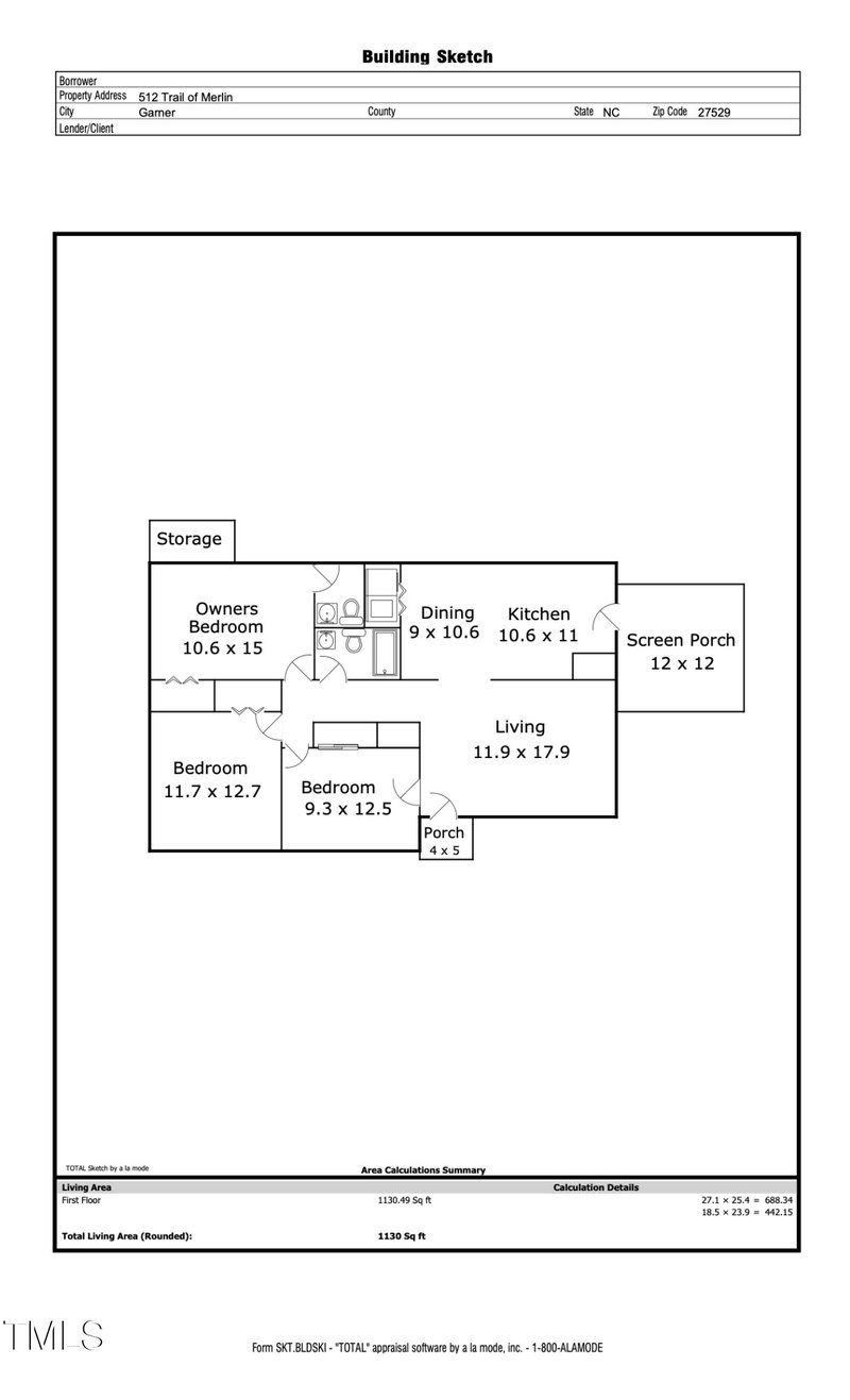 512 Trail Of Merlin, Garner, NC 27529