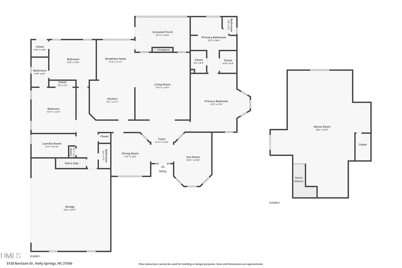 5120 Bartizan Dr, Holly Springs, NC 27540
