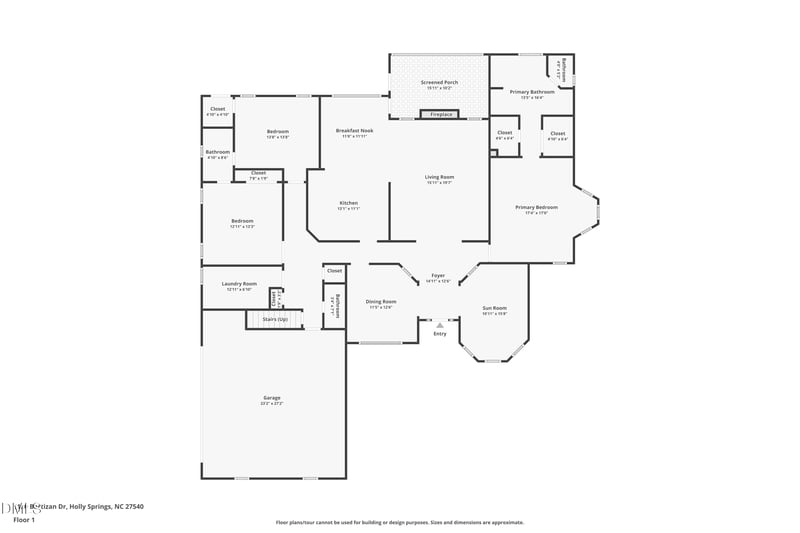 5120 Bartizan Dr, Holly Springs, NC 27540
