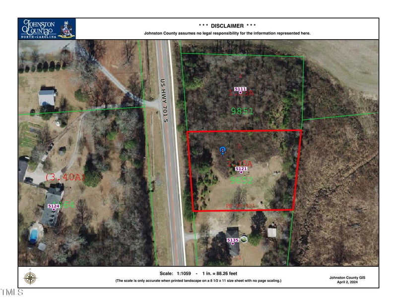 5121 Us 701 Hw, Four Oaks, NC 27524