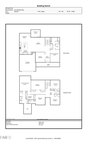 513 Henham Way, Zebulon, NC 27597