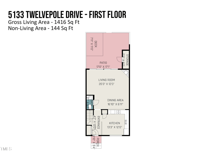 5133 Twelvepole Dr, Raleigh, NC 27616