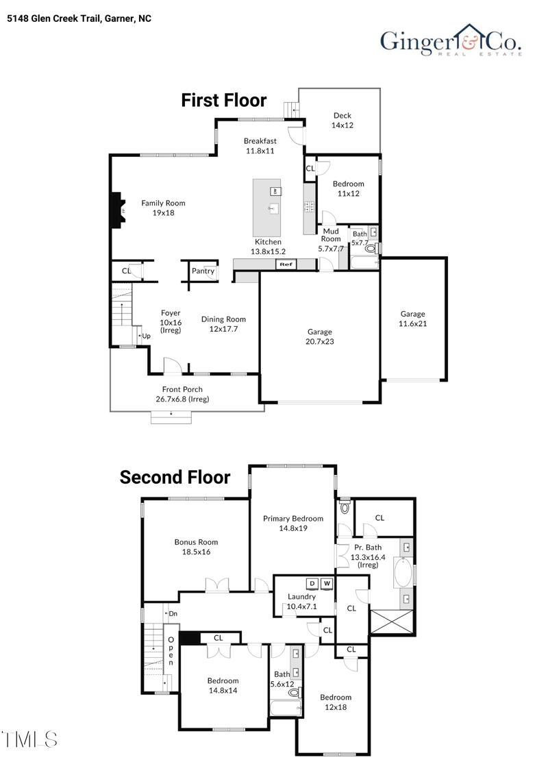 5148 Glen Creek Trl, Garner, NC 27529