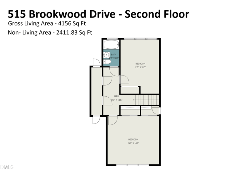 515 Brookwood Dr, Durham, NC 27707