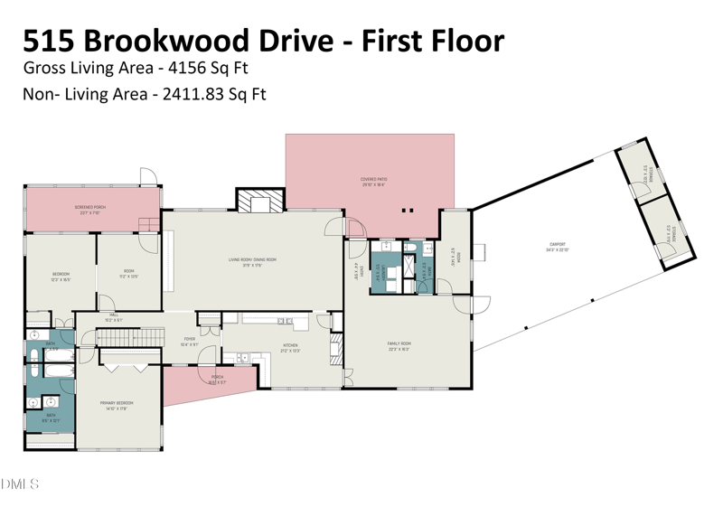 515 Brookwood Dr, Durham, NC 27707