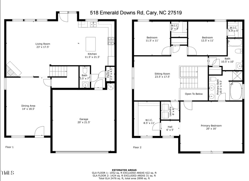518 Emerald Downs Rd, Cary, NC 27519