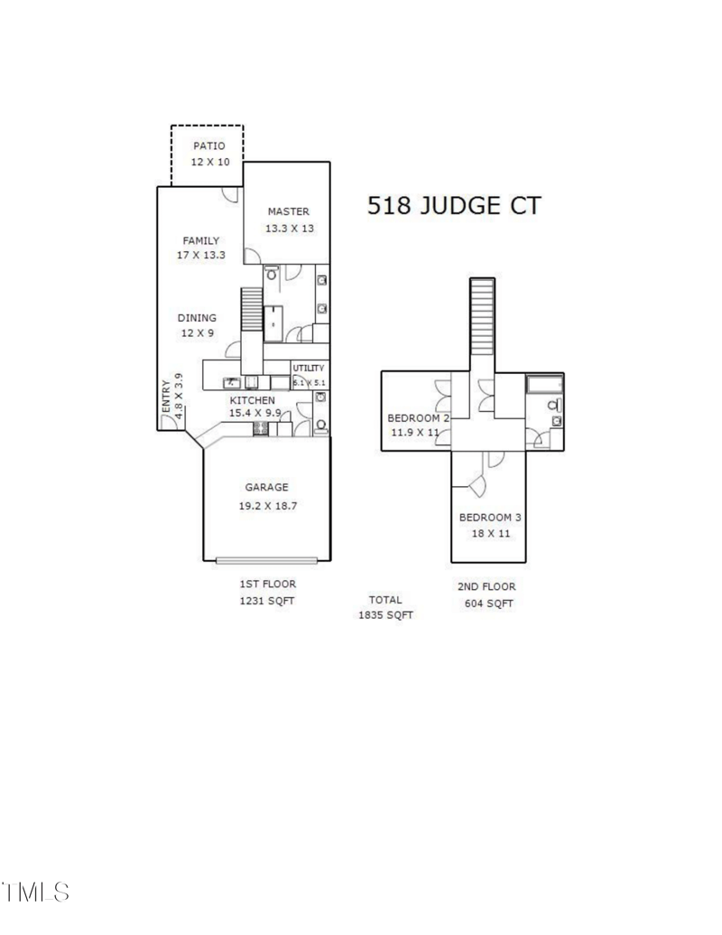518 Judge Ct, Durham, NC 27703