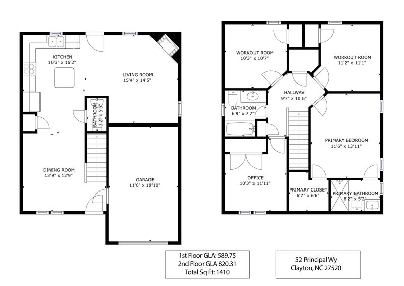 52 Principal Way, Clayton, NC 27520