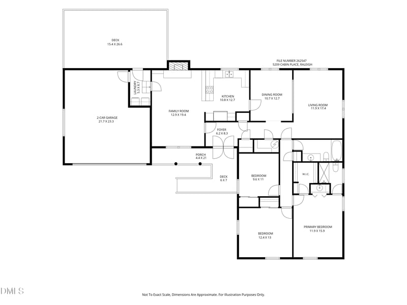5209 Cabin Pl, Raleigh, NC 27609