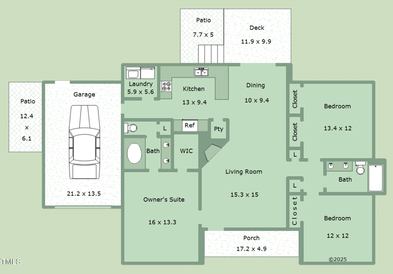 521 Groveton Trl, Wake Forest, NC 27587