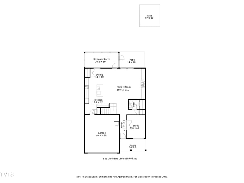 521 Lionheart Ln, Sanford, NC 27330