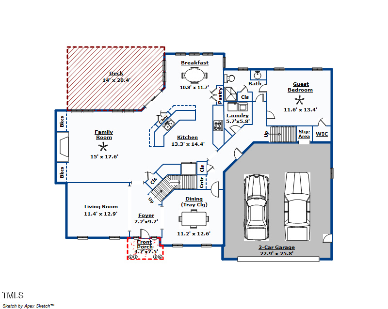 521 Lyndenbury Dr, Apex, NC 27502